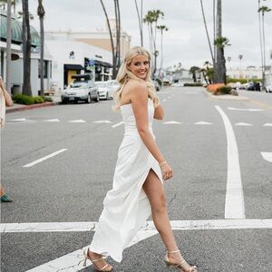 V. Chapman The June Dress - Ivory Size 8